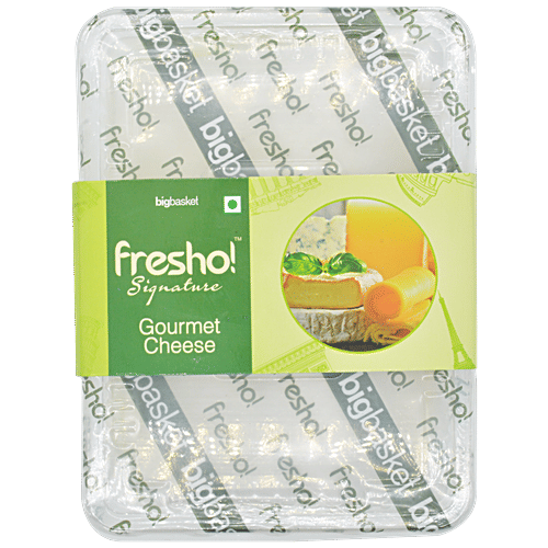 Fresho Signature Gouda Cheese - Premium Dutch, Diced, 200 g  