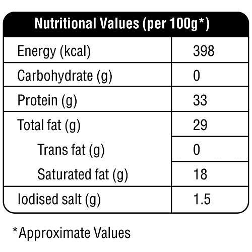 fresho! Signature Parmesan Pecorino Romano D.O.P Cheese - Diced, 200 g Zero Trans Fat