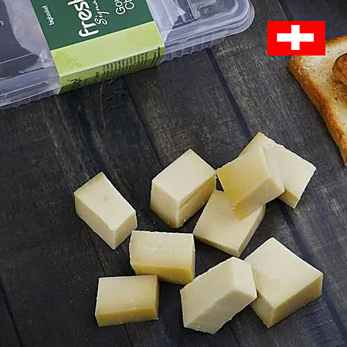 Buy Fresho Signature Cheese Swiss Gruyere Diced 100 Gm Online At Best Price of Rs 449 bigbasket