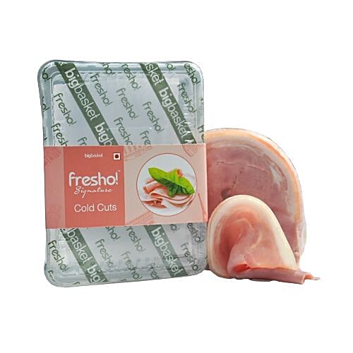 Fresho Signature Pork - D Shape Cooked Breakfast Ham, Sliced, 200 g  