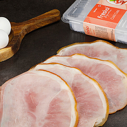 Fresho Signature Pork - Ham BBQ, Sliced, 100 g  