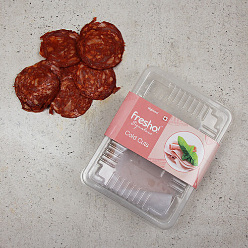 fresho! Signature Pork - Cured Chorizo Chilly, Sliced, 100 g  