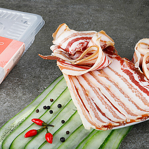 Buy Fresho Signature Pork Smoked Pancetta Pdo Sliced 200 Gm Online At