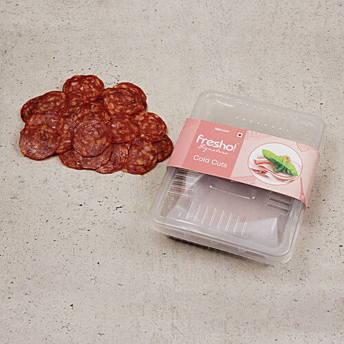 Fresho Signature Pork - Pepperoni Spicy Salami Napoli, Sliced, 200 g  
