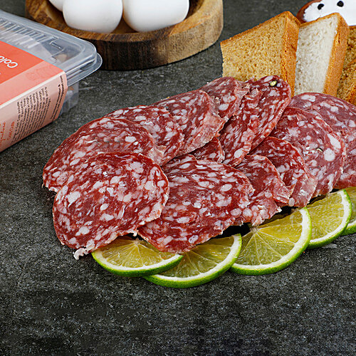 Fresho Signature Pork - Salami Napoli, Sliced, 100 g  