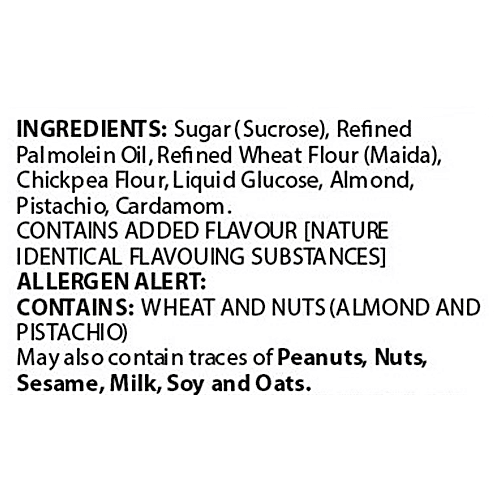 Bikano Premium Soan Papdi, 500 g Rich In Almonds & Pistachio