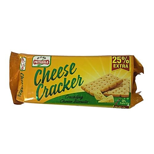 Buy PRIYAGOLD Crackling Cheese Biscuits Cheese Cracker Online at Best Price of Rs null bigbasket