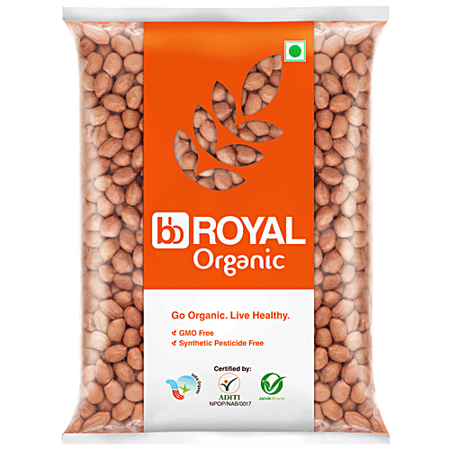 bb Royal Organic - Raw Peanuts/Kadalekayi, 1 kg  