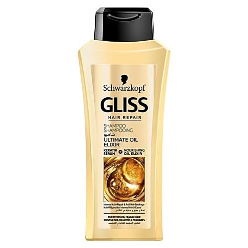 Schwarzkopf Gliss Hair Repair Shampoo Ultimate Oil Elixir, 400 ml  