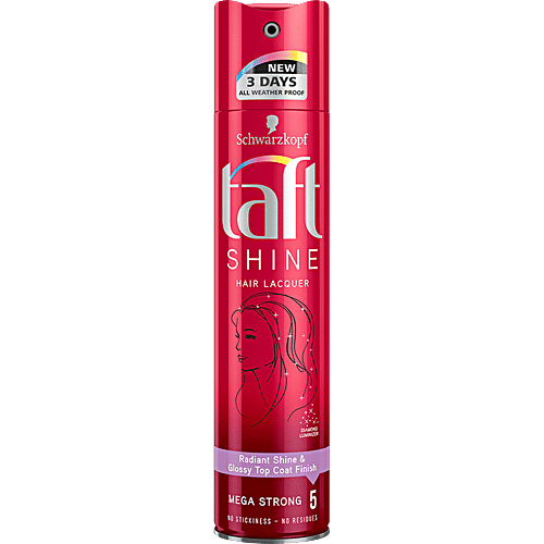 Schwarzkopf Taft Shine Hair Lacquer Mega Strong 5, 250 ml  