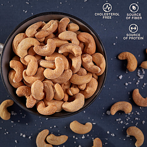Cornitos Lightly Salted Roasted Cashews, 200 g  Source of Protein, Gluten Free