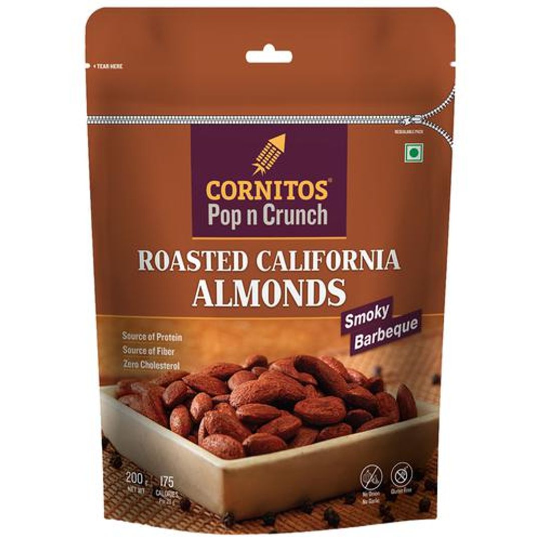 Cornitos Pop n Crunch Roasted California Almonds, 200 g 