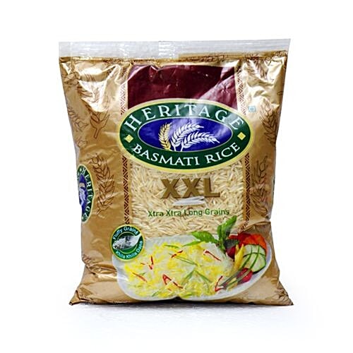 Buy Heritage Basmati Rice Xtra Xtra Long Grains Online at Best Price of Rs null bigbasket