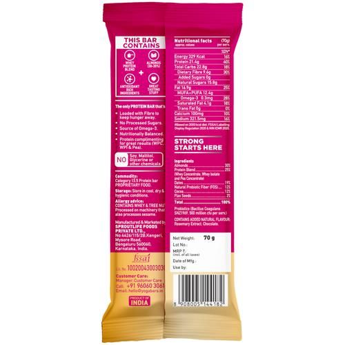 Buy Yoga Bar 20 Gm Protein Bars Chocolate Cranberry 60 Gm Online At Best  Price of Rs 699 - bigbasket