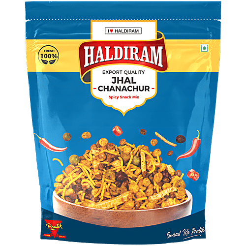 Haldiram Jhal Chanachur, 400 g Spicy Snack Mix