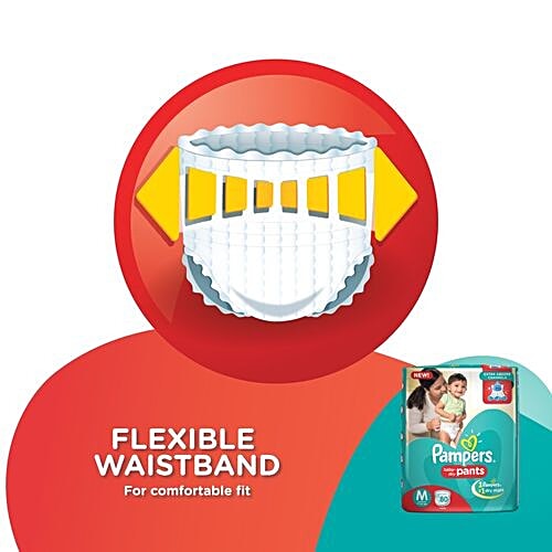 Pampers  Medium - 80 Diaper Pants, 80 pcs  