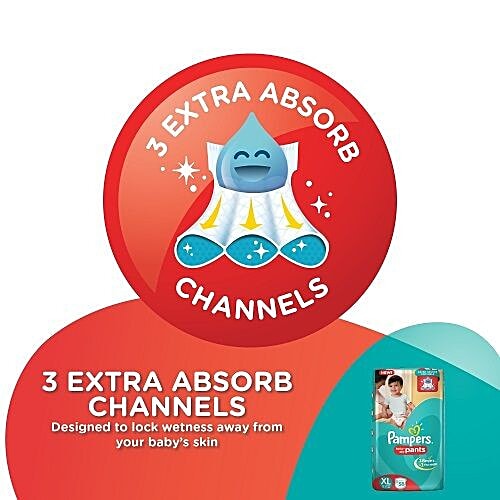 Pampers  Xtra Large - 58 Diaper Pants, 58 pcs  