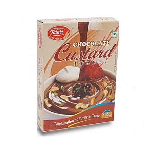 Talati Custard Powder - Chocolate, 100 g  