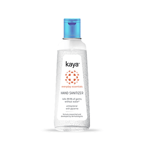 Kaya Clinic Antibacterial Hand Sanitizer - Alcohol Based, Kills 99.9% of Germs without Water, 50 ml  