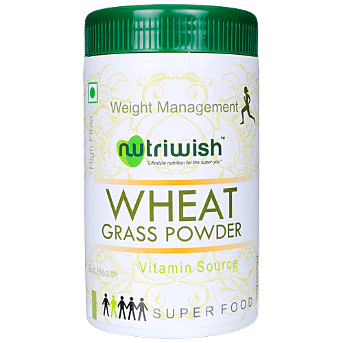 NUTRIWISH Wheat Grass - Powder, 100 g  