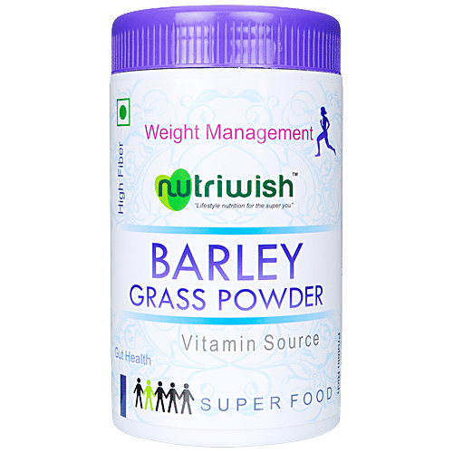 NUTRIWISH Powder - Barley Grass, 100 g  