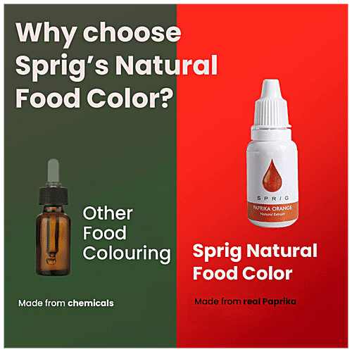 Buy Sprig Colour Extract Paprika Orange 15 Ml Online At Best Price of