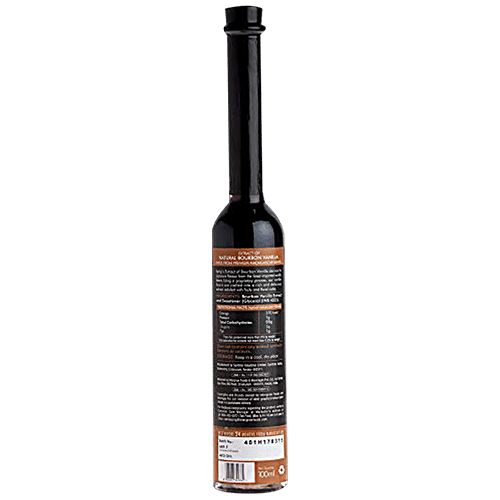 Sprig 100 % Natural Bourbon Vanilla Extract - For Chefs & Home Use, Baking & Desserts, 100 ml  Alcohol Free