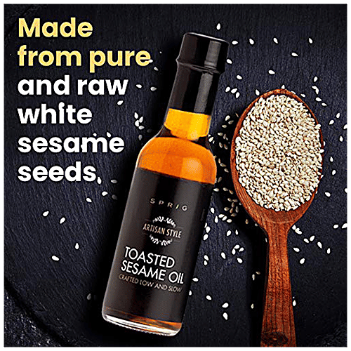 Sprig Toasted Sesame Oil, 125 g  