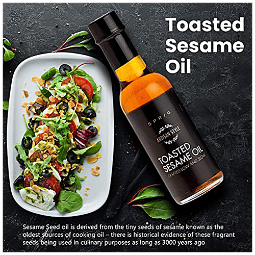 Sprig Toasted Sesame Oil, 125 g  