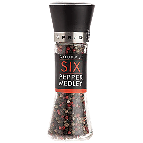 Buy Sprig Gourmet Six Pepper Medley 85 Gm Online At Best Price of Rs