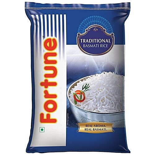 Buy Fortune Traditional Full Grain Basmati Rice Online at Best Price of