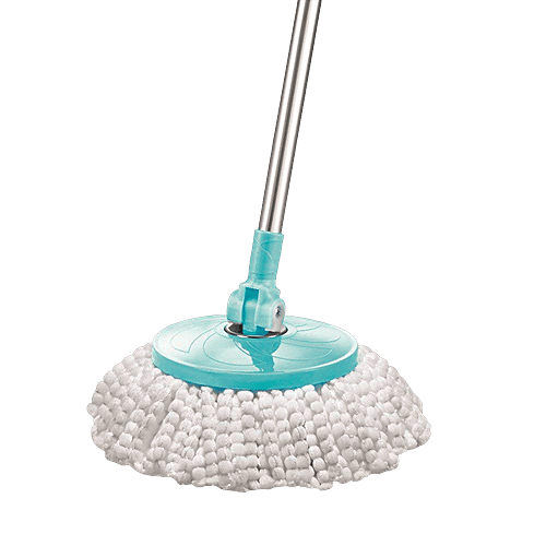 Prestige Clean Home PSB 11 Magic Mop - With 2 Mop-Heads & Twin Buckets, Blue, 1 pc  