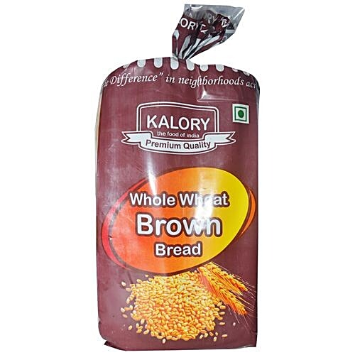 Kalory Whole Wheat Brown Bread, 400 g  