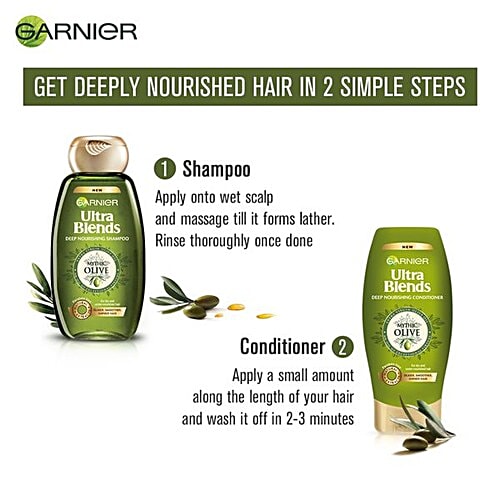 Buy Garnier Ultra Blends Mythic Olive Shampoo 180 Ml ...