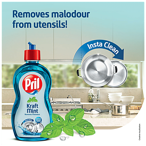 Pril Dishwash - Kraft, Perfect Active 2x, 425 ml Bottle 