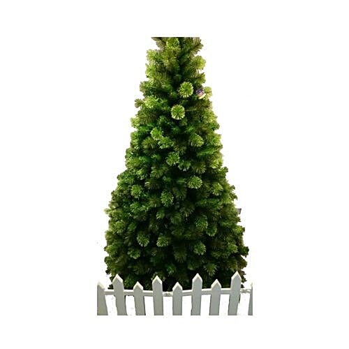 Buy Santa Stores Mountain Pine Mixed Leaves Christmas Tree Online at