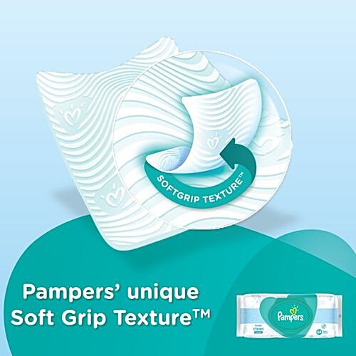 Pampers  Wipes - Baby Fresh Clean, 64 wipes  