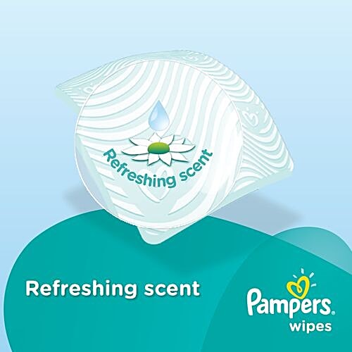Pampers  Wipes - Baby Fresh Clean, 64 wipes  