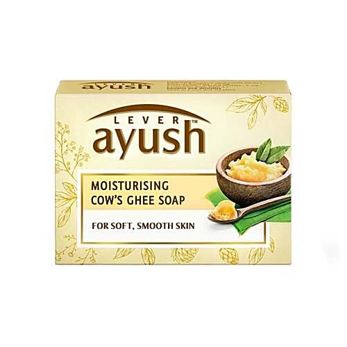 Buy Lever Ayush Soap Moisturising Cows Ghee 100 Gm Online At Best Price