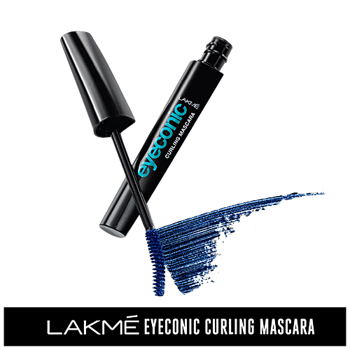 Buy Lakme Mascara Eyeconic Curling 9 Ml Blue Online At Best Price of Rs