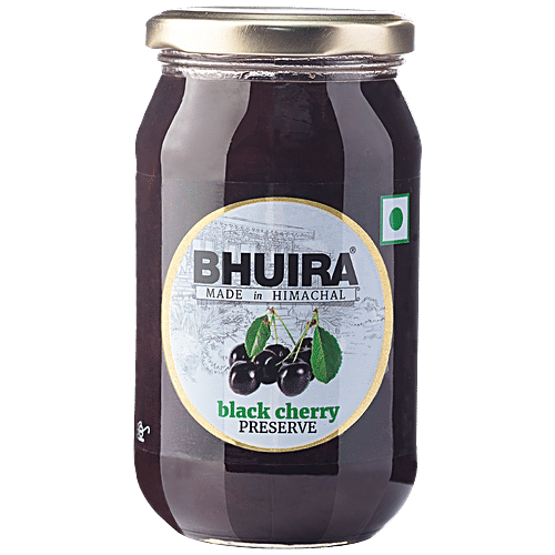 Bhuira Preserve - Black Cherry, 470 g  
