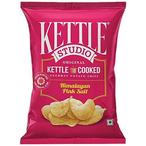Buy Kettle Studio Potato Chips Himalayan Pink Salt 125 g Online At Best