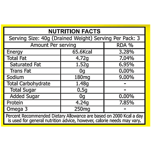 Golden Prize Canned Sardine in Tomato Sauce, 200 g Excellent Source of Omega-3