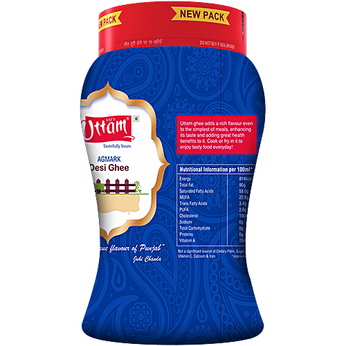 Uttam Ghee, 1 L Jar 