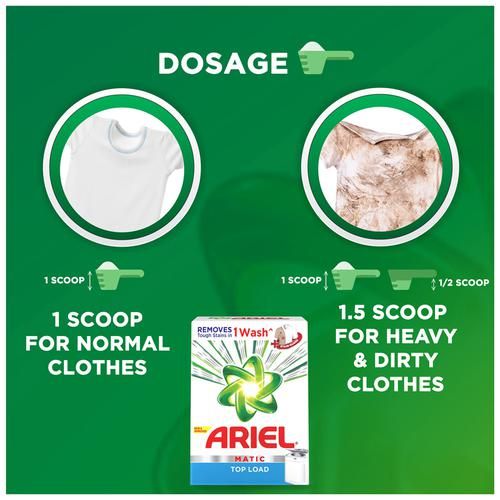 Ariel Matic Detergent Washing Powder - Top Load, 1 kg  
