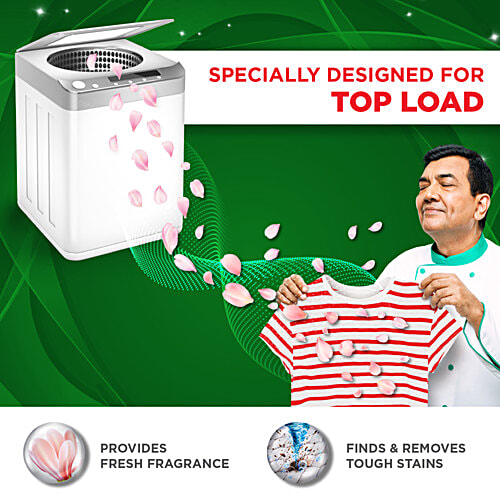 Ariel Matic Top Load Detergent Powder, 1 kg  Brilliant Clean in 1 Wash, Oxi Stain Fighters