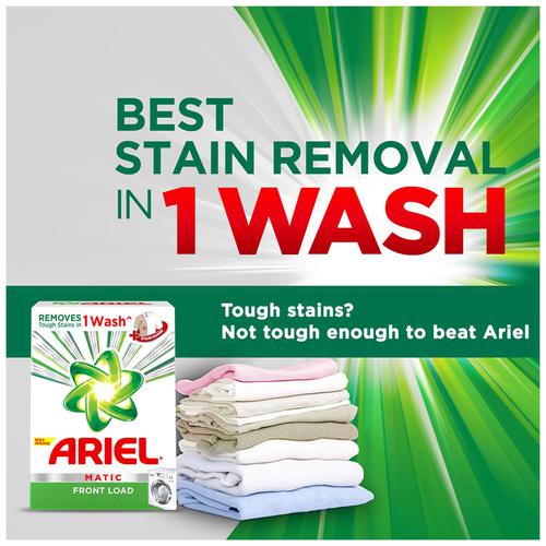 Ariel Detergent Washing Powder - Matic Front Load, 2 kg  