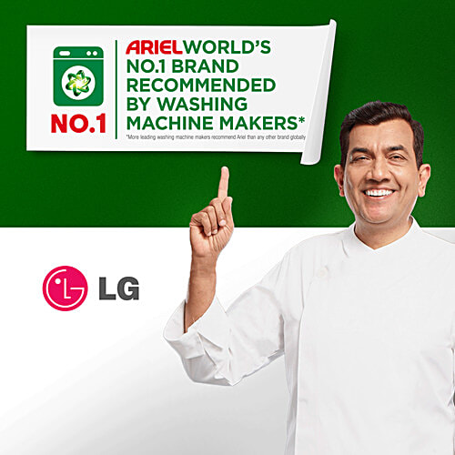 Ariel Matic Detergent Powder Front Load - Stain Removal In Washing Machine, 500 g  Best Stain Removal in 1 Wash