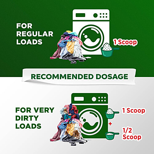 Ariel Matic Detergent Powder Front Load - Stain Removal In Washing Machine, 500 g  Best Stain Removal in 1 Wash