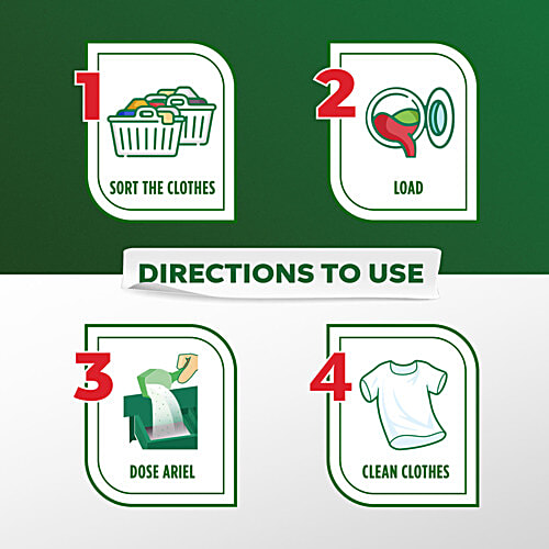 Buy Ariel Washing Detergent Powder Matic Front Load 500 Gm Online At